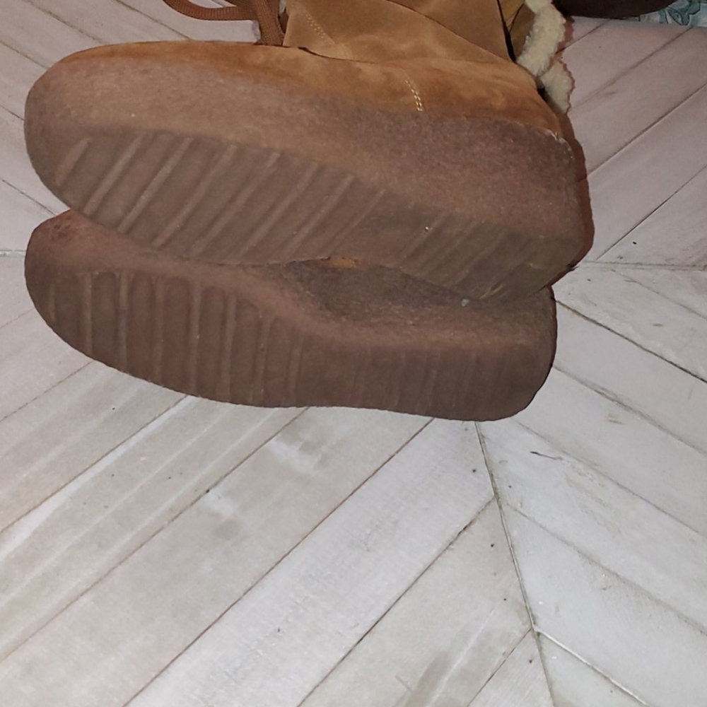 Kors Michael Kors Size 8.5 Brown Leather Boots - Picture 6 of 6